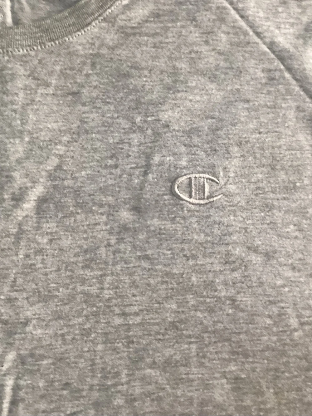 Champion Men's Heather Gray Short Sleeve Crewneck Tee size 3XL 6/1 - Picture 3 of 3